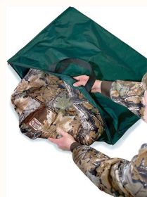 HS TRAVEL BAG DELUXE SCENT SAFE 34"X25" GREEN!