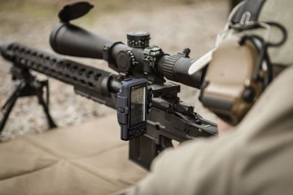 KESTREL HUD FOR 5 SERIES BALL- ISTICS METERS BLACK W/REMOTE