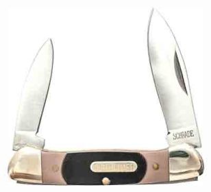 OLD TIMER KNIFE MINUTEMAN 2-BLADE 2" STAINLESS DELRIN