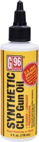 G96 CASE LOT OF 12 SYNTHETIC CLP GUN OIL 4OZ BOTTLE