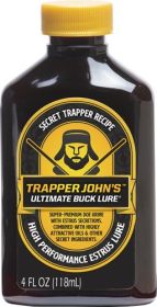 WRC DEER LURE TRAPPER JOHN'S ULTIMATE BUCK LURE 4FL OZ