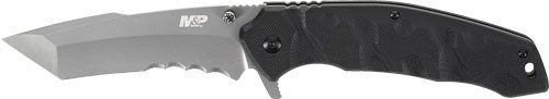 S&W KNIFE M&P SPECIAL OPS 4" TANTO 4 SPRING ASSIST BLACK