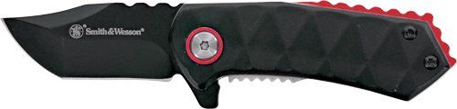 S&W KNIFE 24/7 SPRING ASSIST 1.9" BLACK/BLACK LINER LOCK