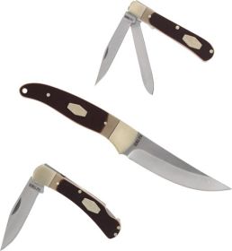 OLD TIMER FIXED/2 FOLDER COMBO SAWCUT HANDLE GIFT TIN Q4 25'