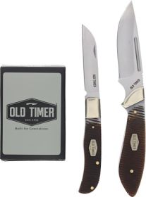 OLD TIMER FIXED/FOLDER/CARDS COMBO GIFT TIN Q4 25'