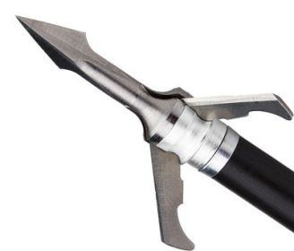 GRIM REAPER BROADHEAD FATAL STEEL 3-BLADE 100GR 1 1/4" CUT