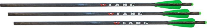 PSE XBOW ARROW FANG 20" CARBON FITS PSE COALITION XBOW 3PK