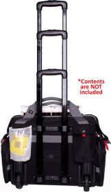 GPS ROLLING RAGNE BAG W/ TELE- SCOPING HANDLE BLACK
