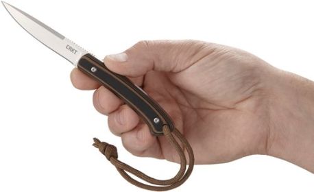 CRKT BIWA 3.05" SS FINE EDGE FIXED BLADE G10 HANDLE W/SHTH