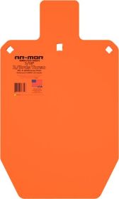 AR-MOR MIL41600 66% IPSC TORSO TARGET 7/16" THICK STEEL