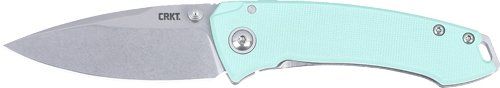CRKT TUNA 2.73" FINE EDGE SS AQUA COMPACT FOLDER