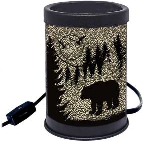 RIVERS EDGE BEAR SILHOUETTE CANDLE WARMER
