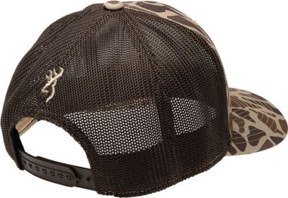 BROWNING CAP FLASHBACK 110MESH BACK REC PATCH TAN CAMO