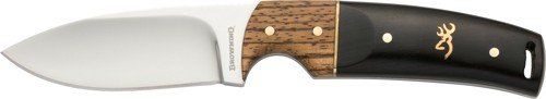 BROWNING KNIFE BUCKMARK HUNTER 3" BLADE HARDWOOD W/SHEATH
