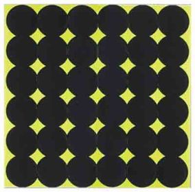 B/C TARGET SHOOT-N-C 1" BULL'S-EYE 432 TARGETS