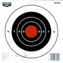 B/C TARGET EZE-SCORER PAPER 8" BULL'S-EYE 26 TARGETS