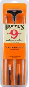HOPPES S/S CLEANING ROD 3-PC RIFLES AND SHOTGUNS
