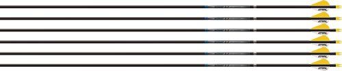 EASTON ARROW SONIC 6.0 340 W/2" BULLY VANES 6-PACK