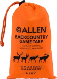 ALLEN BACKCOUNTRY GAME TARP 4' X 4'9" BLAZE ORANGE!
