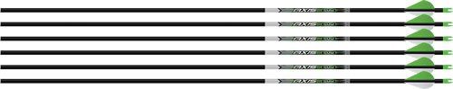 EASTON ARROW AXIS 5MM 400 6-PACK W/ 2" BLAZER VANES