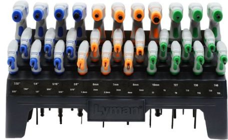 LYMAN HERITAGE 47PC T HANDLE DRIVER SET