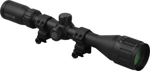 KONUS SCOPE FIGHTER 4-12X40 W/RINGS AO BDC RETICLE BLACK