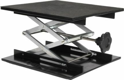 LYMAN SHOOTING BENCH BAG JACK SCISSOR ADJUSTABLE PLATFORM