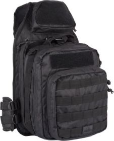 RED ROCK RECON SLING BAG BLACK TEAR AWAY FEATURE MAIN COMPART