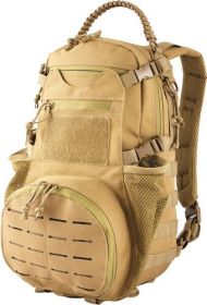 RED ROCK AMBUSH PACK COYOTE W/ COLLAPSILBE MESH GEAR POCKT