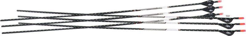 EASTON ARROW FMJ 5MM 340 W/ 2" BLAZER VANES 6-PACK
