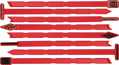 REAL AVID SMART BRUSHES 8 UNIQUE BRUSHES W/ SCRAPERS