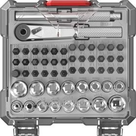 REAL AVID X3 DRIVER 52-PIECE SOCKET & GUNSMITHING BIT SET