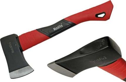 SZCO RITE EDGE 14" FIBERGLASS CAMP AX RED HANDLE 4" BLADE