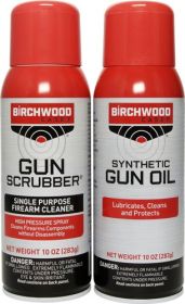 B/C GUN SCRUBBER & SYNTHETIC GUN OIL 10OZ. VALUE PACK KIT