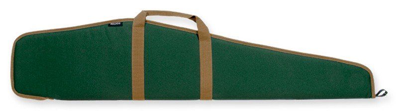 BULLDOG RIFLE CASE 48" GREEN W/TAN TRIM 5/8" PADDING