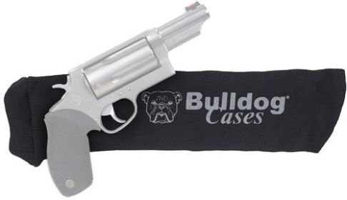 BULLDOG GUN SOCK 14"X4" BLACK HANDGUN