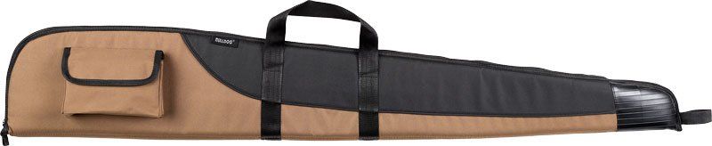 BULLDOG SUPERIOR SHOTGUN CASE 52" BLK W/ TAN ACCES POCKET