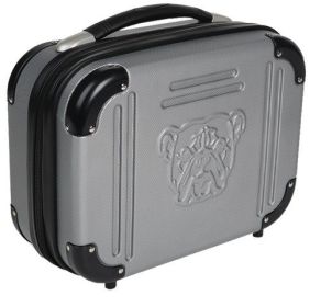 BULLDOG POLYCARBONATE PISTOL CASE W/ TSA COMO LOCK GREY 9"