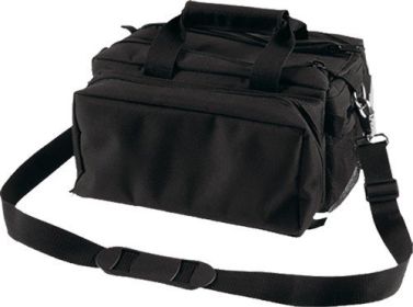 BULLDOG DELUXE RANGE BAG BLACK HEAVY DUTY NYLON WATER RESIST