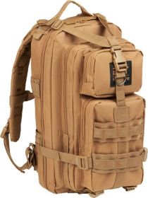 BULLDOG COMPACT BACKPACK TAN W/ MOLLE
