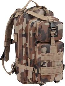 BULLDOG COMPACT BACKPACK W/ MOLLE THROWBACK CAMO