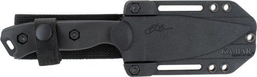 KA-BAR BECKER BLACK HARPOON 4.5" FIXED W/ CELCON SHEATH