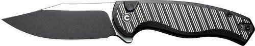 CIVIVI KNIFE STORMHOWL 3.3" BLACK ALUMINUM/BLACK STONEWASH