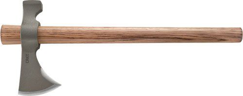 CRKT WOODS CHOGAN T-HAWK 3.5" AXE W/HAMMER 19" WOOD HANDLE