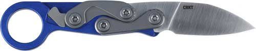 CRKT PROVOKE EDC 2.56" PLAIN EDGE FLDR BLUE W/KINEMATIC