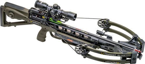 TENPOINT XBOW VENOM X ACUSLIDE PRO VIEW SCOPE 400FPS MOSS