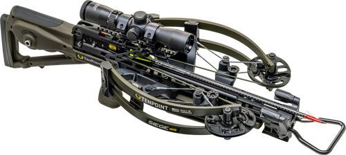 TENPOINT XBOW SIEGE 425 ACUSLIDE 425FPS MOSS GREEN