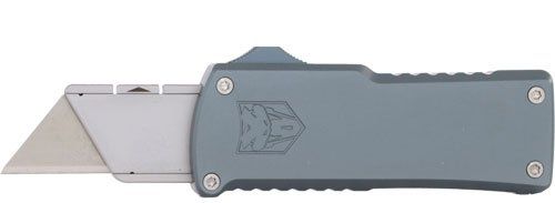 COBRATEC OTF UTILITY KNIFE GRAY 5.1" OAL LENGTH