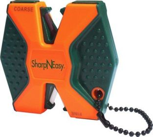 ACCUSHARP SHARP-N-EASY 2-STEP KNIFE SHARPENER CERAMIC BLAZE