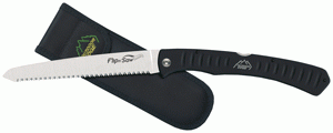 OUTDOOR EDGE FLIP N'SAW 7" S/S BLACK W/NYLON SHEATH